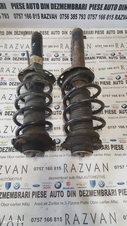 Ansamblu Telescop Arc Flansa Stanga Dreapta Fata VW Passat B6 - 2