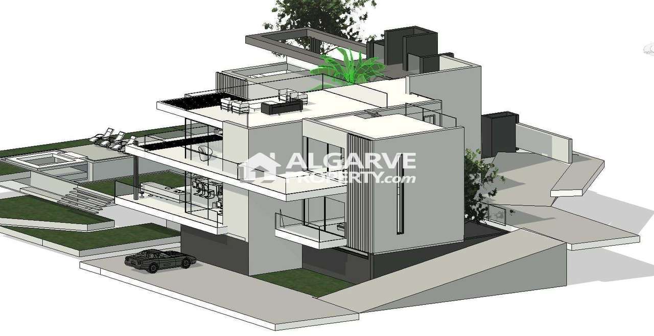 Fantástica moradia contemporânea V5 em fase de construção junto à prai - Grande imagem: 3/8