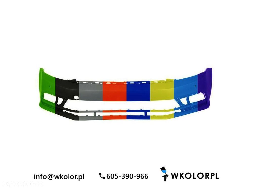 NOWY ZDERZAK VW JETTA IV 2014-2017 LAKIEROWANY W KOLOR - 1