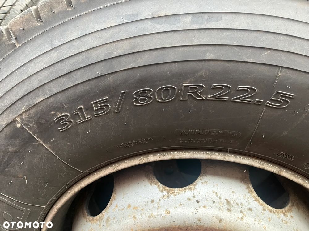 Opony 315/80/22.5 / Koła 315/80/22.5 ( cena za 4 sztuki łącznie z felgami) - 2