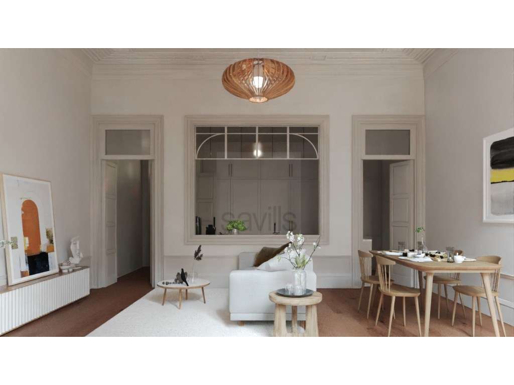 Apartamento T1 Alvares Cabral, Porto com jardim - Grande imagem: 2/5