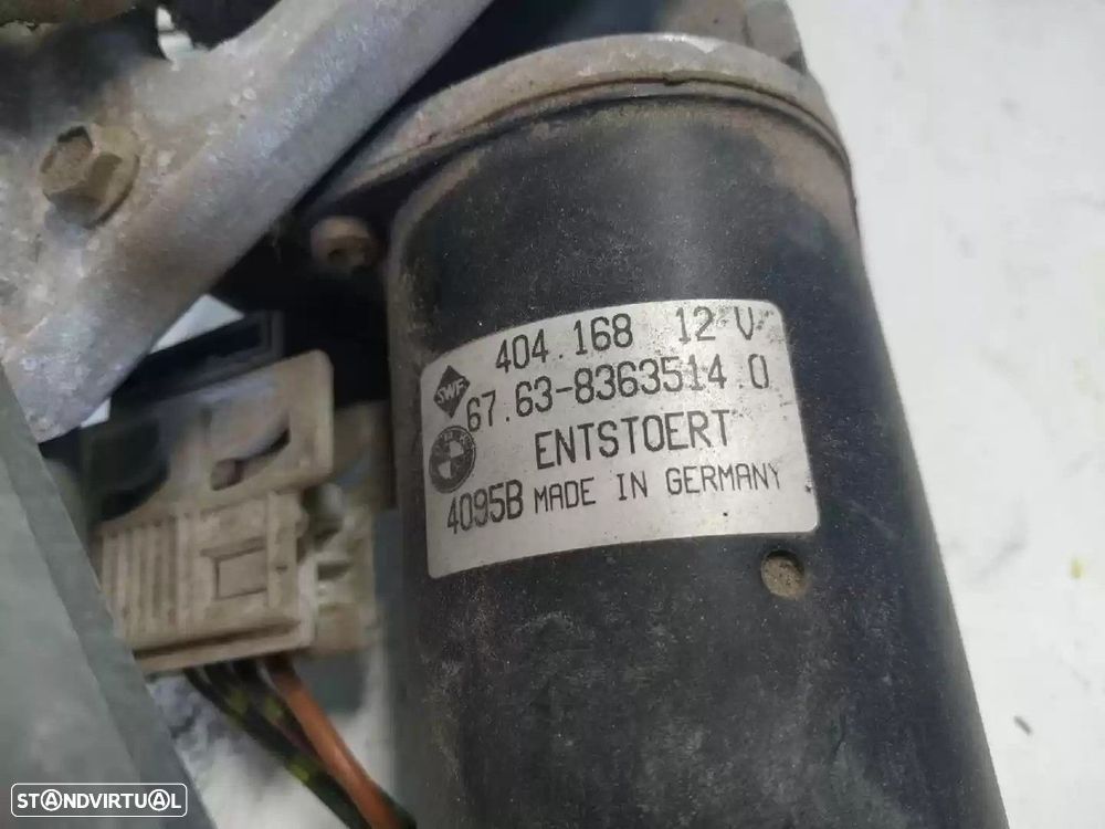 MOTOR LIMPA-VIDROS FRONTAL BMW 3 COUPÉ 1999 -676383635140 - 4