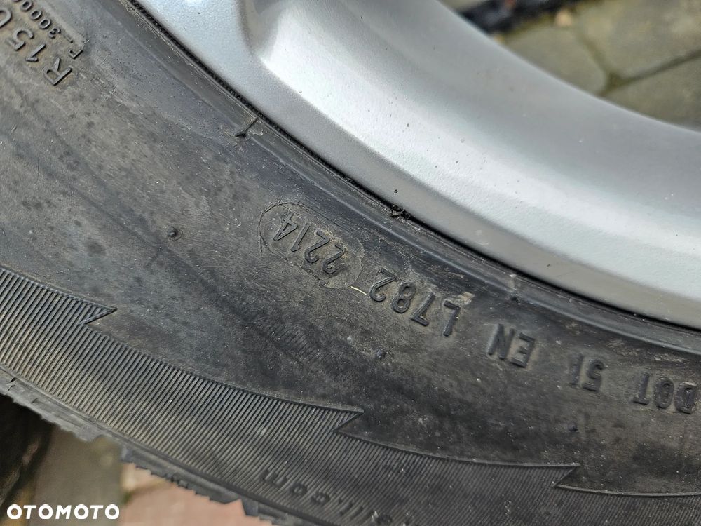 KOŁA FELGI ALUFELGI 17  6,5 J ET 39 1K8071497 OPONY ZIMOWE 225 55 17 VOLKSWAGEN SKODA KOMPLET FELGI Z OPONAMI - 14