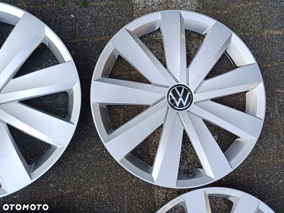 Kołpaki VW 16" Kmpl Org B ładne Passat Golf Caddy Touran Tiguan Sharan - 5