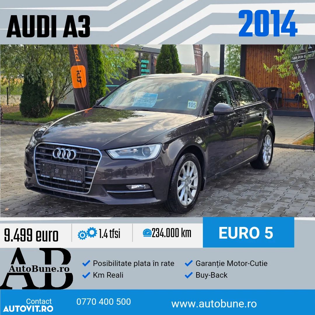 Audi A3 1.4 TFSI Sportback Ambition - 1