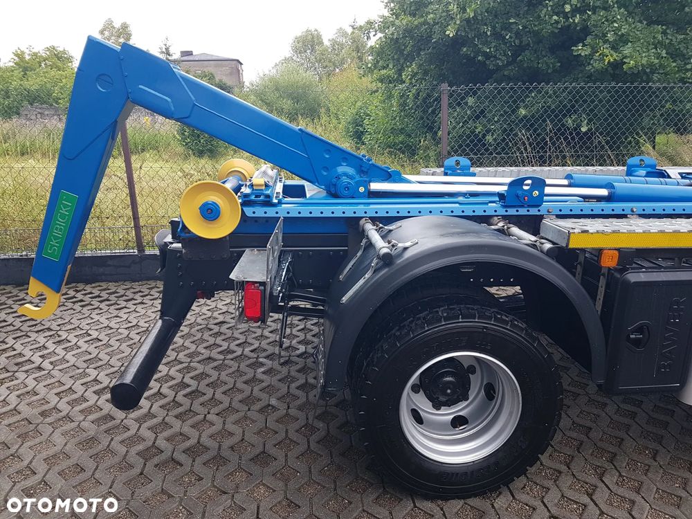 MAN TGL 12.220 HAKOWIEC SKIBICKI 4x2 KLIMA HAKOWIEC DO KONTENERÓW MANUAL 12T POD KONTENERY - 20