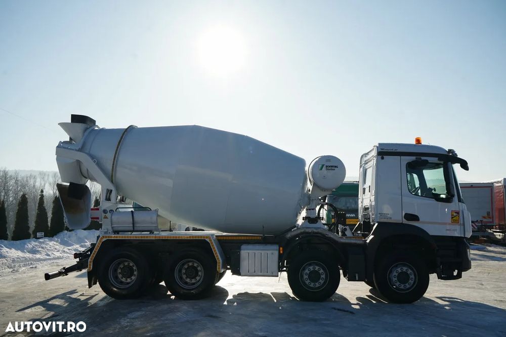 Mercedes-Benz AROCS 3540 / GRUSZKA 9M3 / 8x4 / BETONOMIESZARKA / AUTOMAT / 2022 ROK - 6