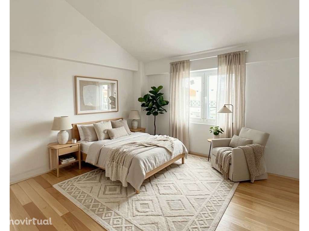 Excelente apartamento duplex T3 com vista mar - Grande imagem: 3/22