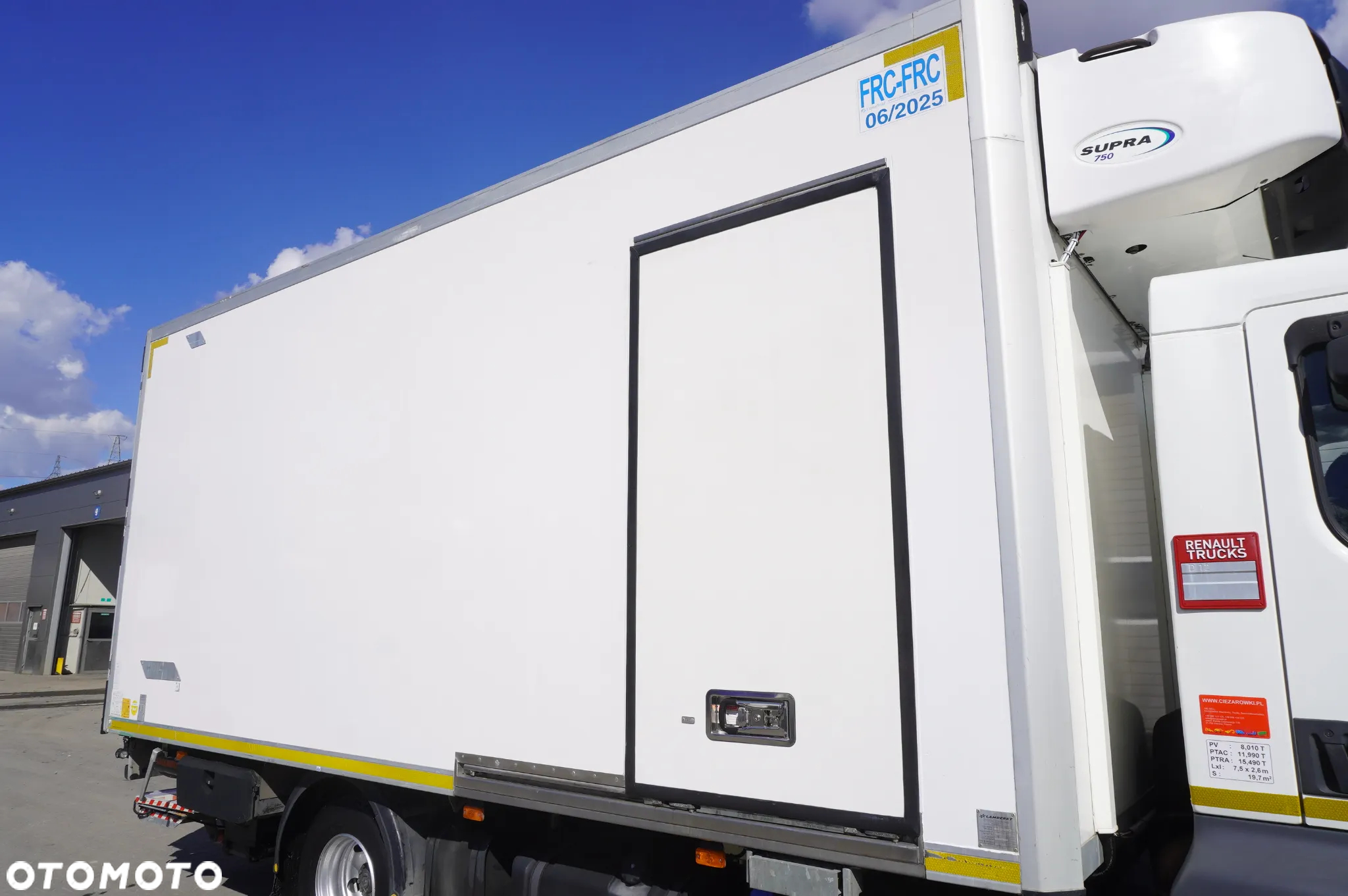 Renault D12.240 / Lamberet / Winda Dhollandia 1500 kg / 130 tys.km !! - 10