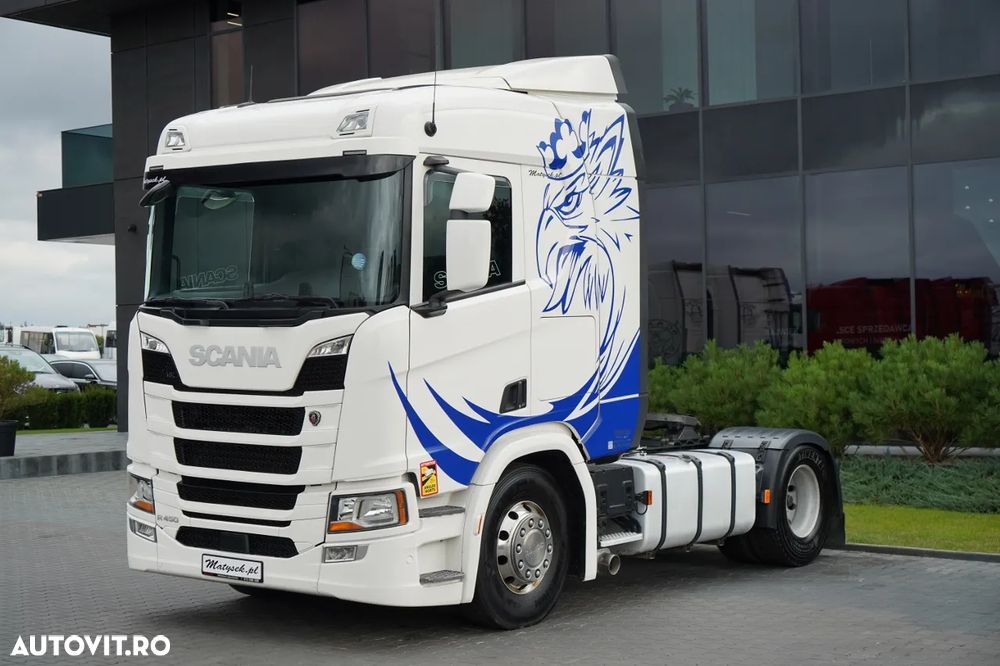 Scania R 450 / RETARDER / CABINĂ JOSĂ / SISTEM HIDRAULIC / I-PARK COOL / COMPLET AIRMATIC / JANTE DIN ALIAJ - 4