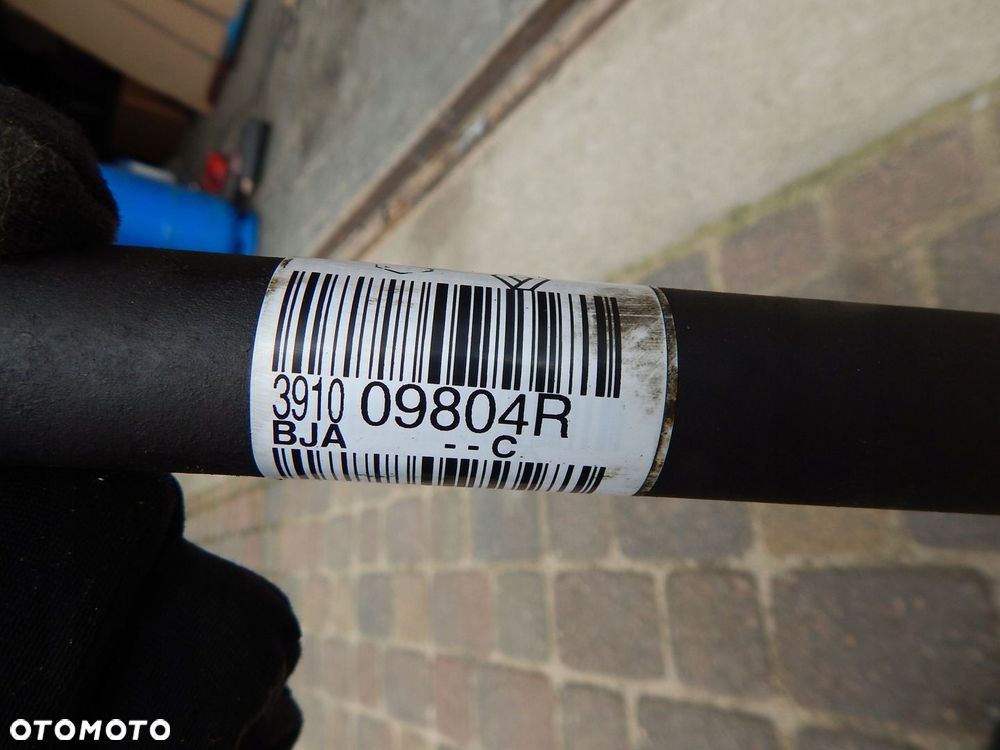 PÓŁOŚ PRAWA RENAULT CLIO V 1.5 DCI 391009804R - 2