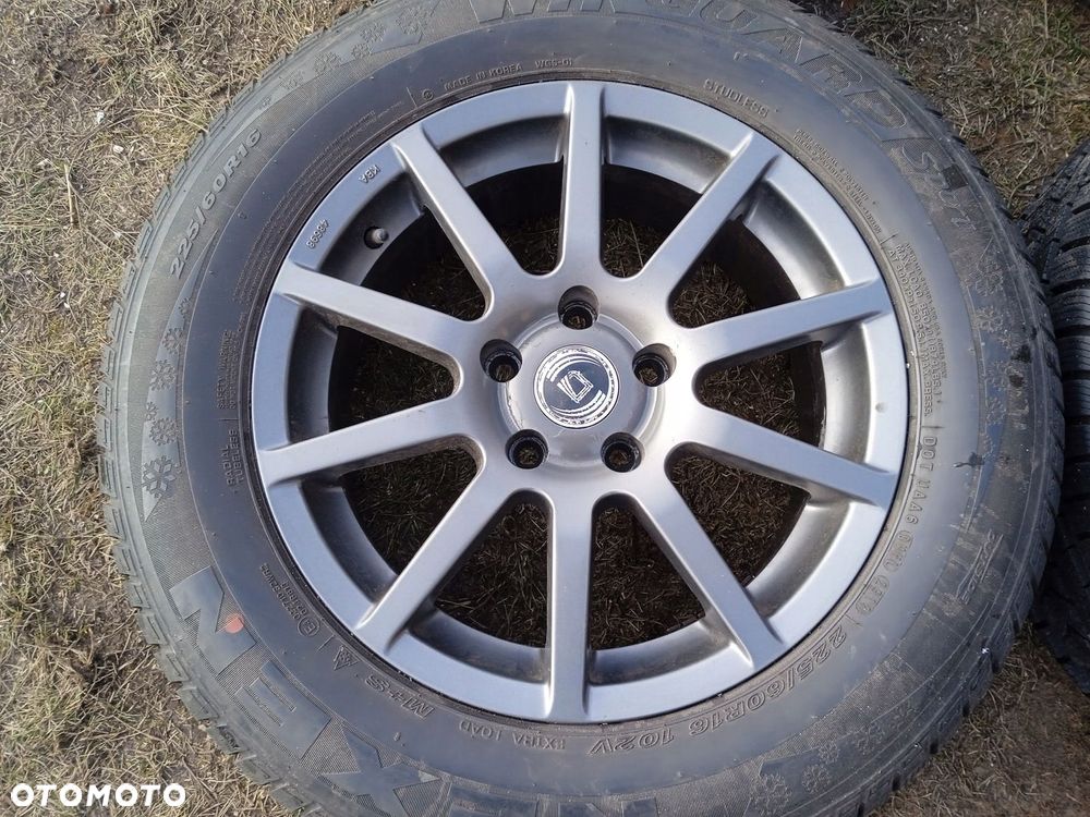 felgi aluminiowe 5x112 VW Golf Touran Audi A4 A6 Skoda Octavia 16 opony 8mm - 4