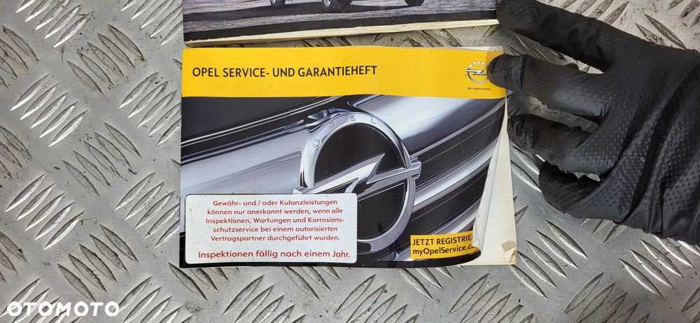 Opel Movano B Książka Serwisowa - 2
