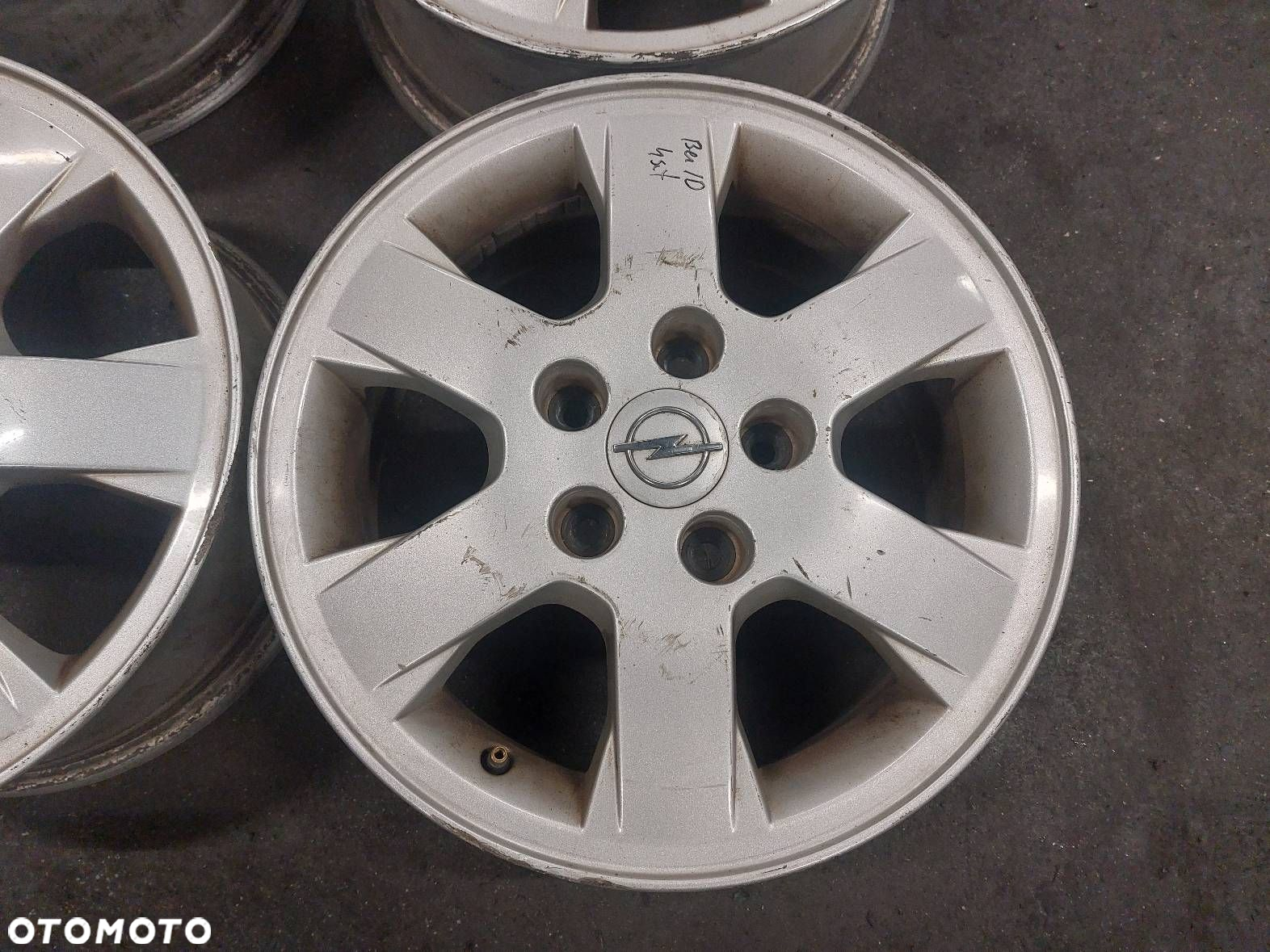 FELGI ALUMINIOWE KOMPLET 4SZT 5X110 6Jx15 ET49 FI65,1 OPEL INTRA 62505 - 5