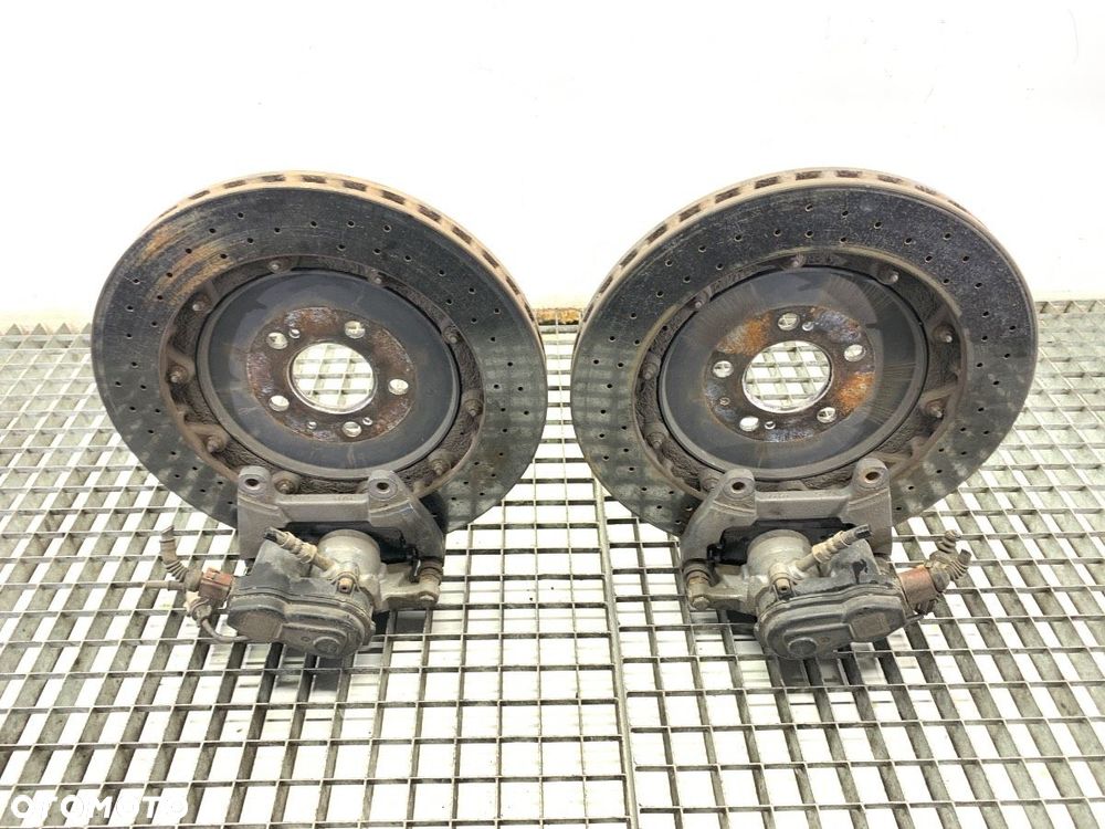 ZACISKI PRZÓD TYŁ KOMPLET SWAP CERAMIKA AUDI A7 Sportback (4GA, 4GF) 2010 - 2018 RS7 quattro 412 - 8