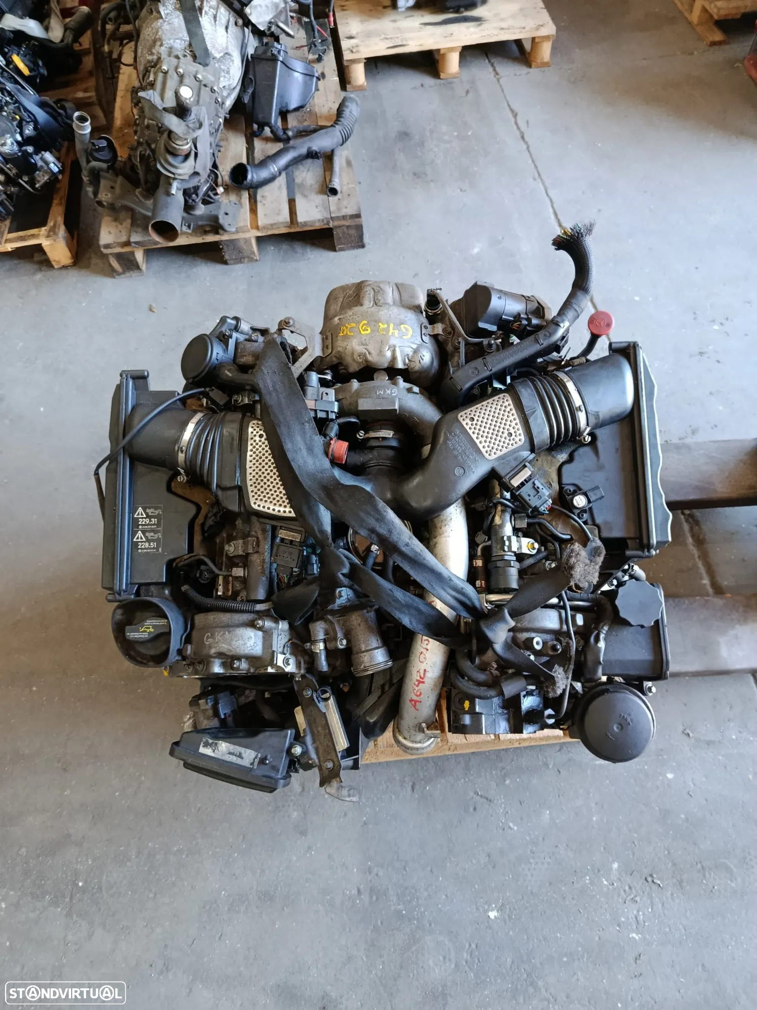 Motor Mercedes V6 320CDi REF: 642 920 (Class E, CLS) - 6