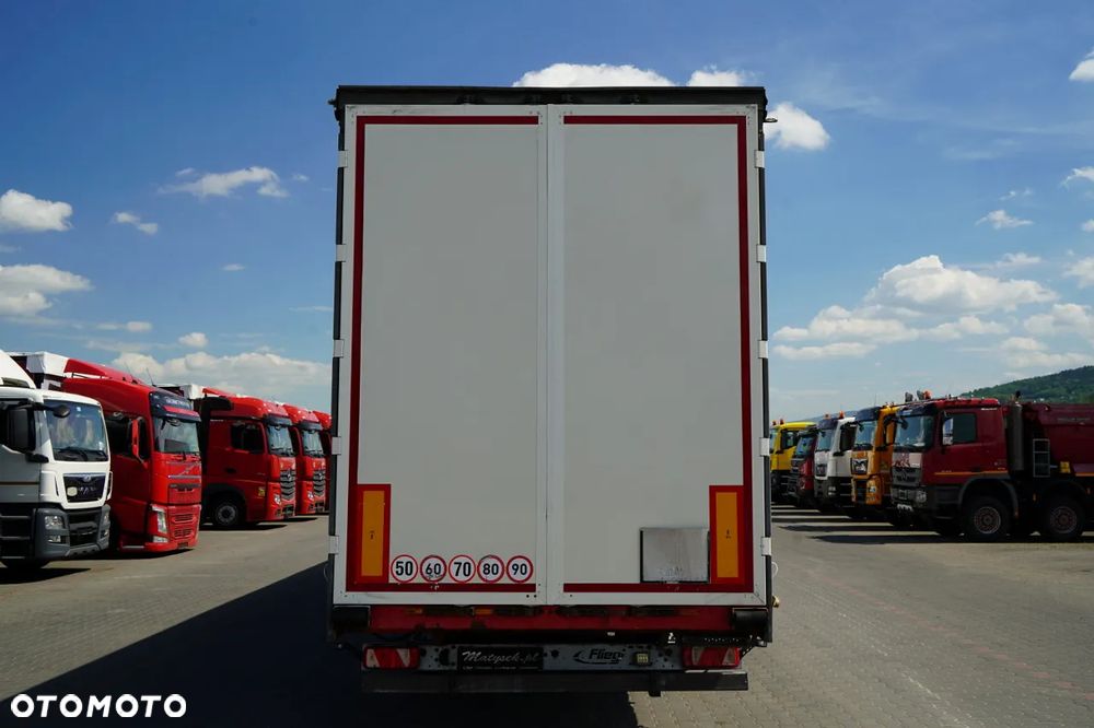 Fliegl FIRANKA MEGA / MULDA DO STALI - 7 M / DACH PODNOSZONY / LOW DECK - 7