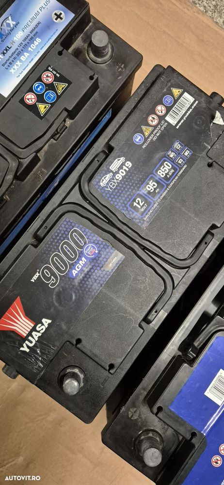 Baterie/baterii auto AGM 95 AH - 3