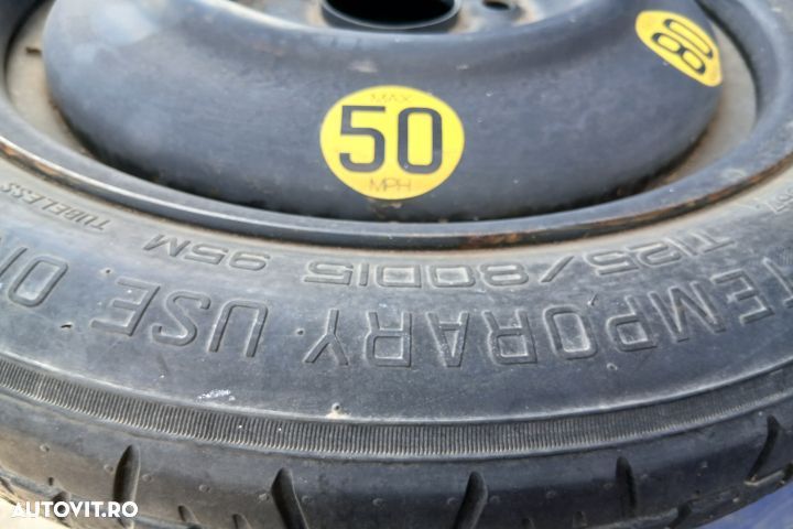 Roata de rezerva slim R15 52910-1H900  2150673 125/80 R15 4TX15 ET30 - 4