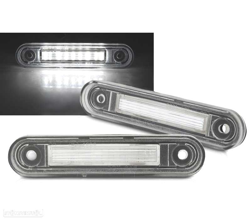 LUZES DE MATRICULA LED MERCEDES W202 W124 W201 82-00 - 1