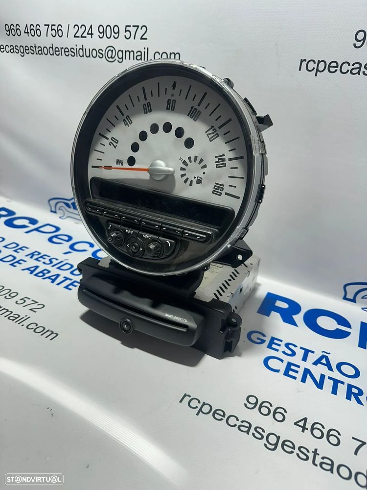 .Display Ecra Comando Radio MMI Multimedia Original Radio Boost CD BMW Mini Cooper One S D SD 3456871 2006 - 2013 - 7