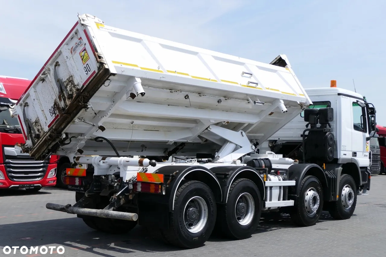 Mercedes-Benz ACTROS 32 440 / 8x4 / WYWROTKA + HYDROBURTA / EPS + SPRZĘGŁO / ŁADOWNOŚĆ : 18 TON - 7