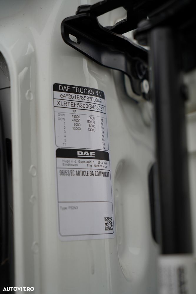 DAF XG 480 / I-PARK COOL / CONTRACT DE REPARARE POST-SERVICE / 2023 - 38