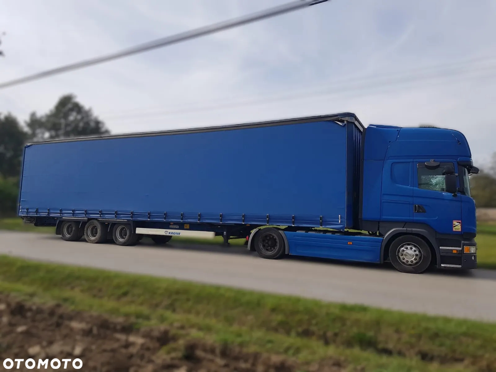Krone FIRANKA KRONE MEGA 3H do transportu Intermodalnego .posiada mocowania i haki promowe do dzwigów suwnic kalmarów komplet pasów - 7