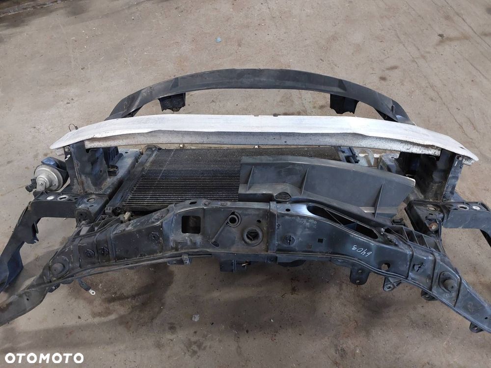 PAS PRZEDNI WZMOCNIENIE CZOŁOWE + KOMPLET CHŁODNIC OPEL CORSA D 1.2 16V - 2