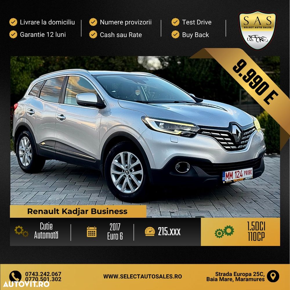 Renault Kadjar Energy dCi 110 EDC LIMITED - 1