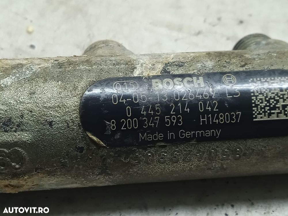 Rampa injectoare 8200347593 2.2 dci g9t702 Renault Laguna 2 [2001 - 2 - 3