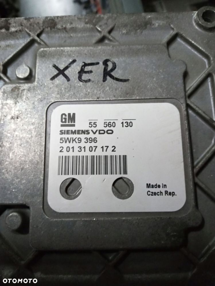 OPEL ASTRA ZAFIRA B STEROWNIK SILNIKA Z18XER - 2