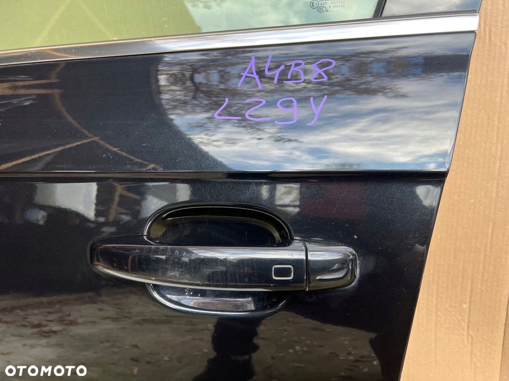 audi a4 b8 drzwi lewy przód lewe przednie lz9y - 4