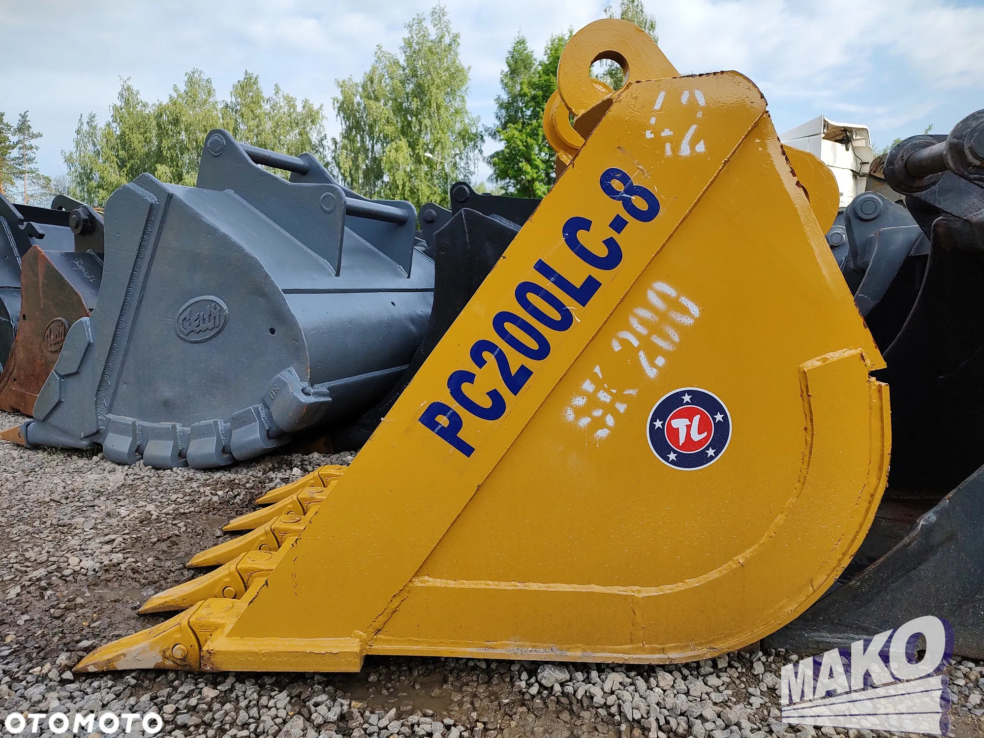 Nowa łyżka TL 107cm do koparki Miller fi 80 - 3