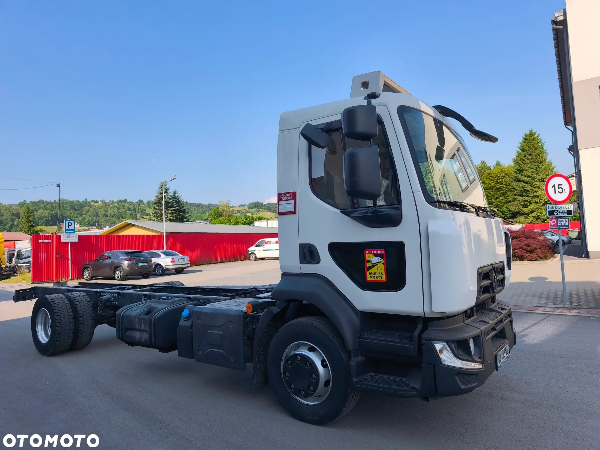 Renault Gama D 16.250  rama do zabudowy poduszka blokada mostu - 2