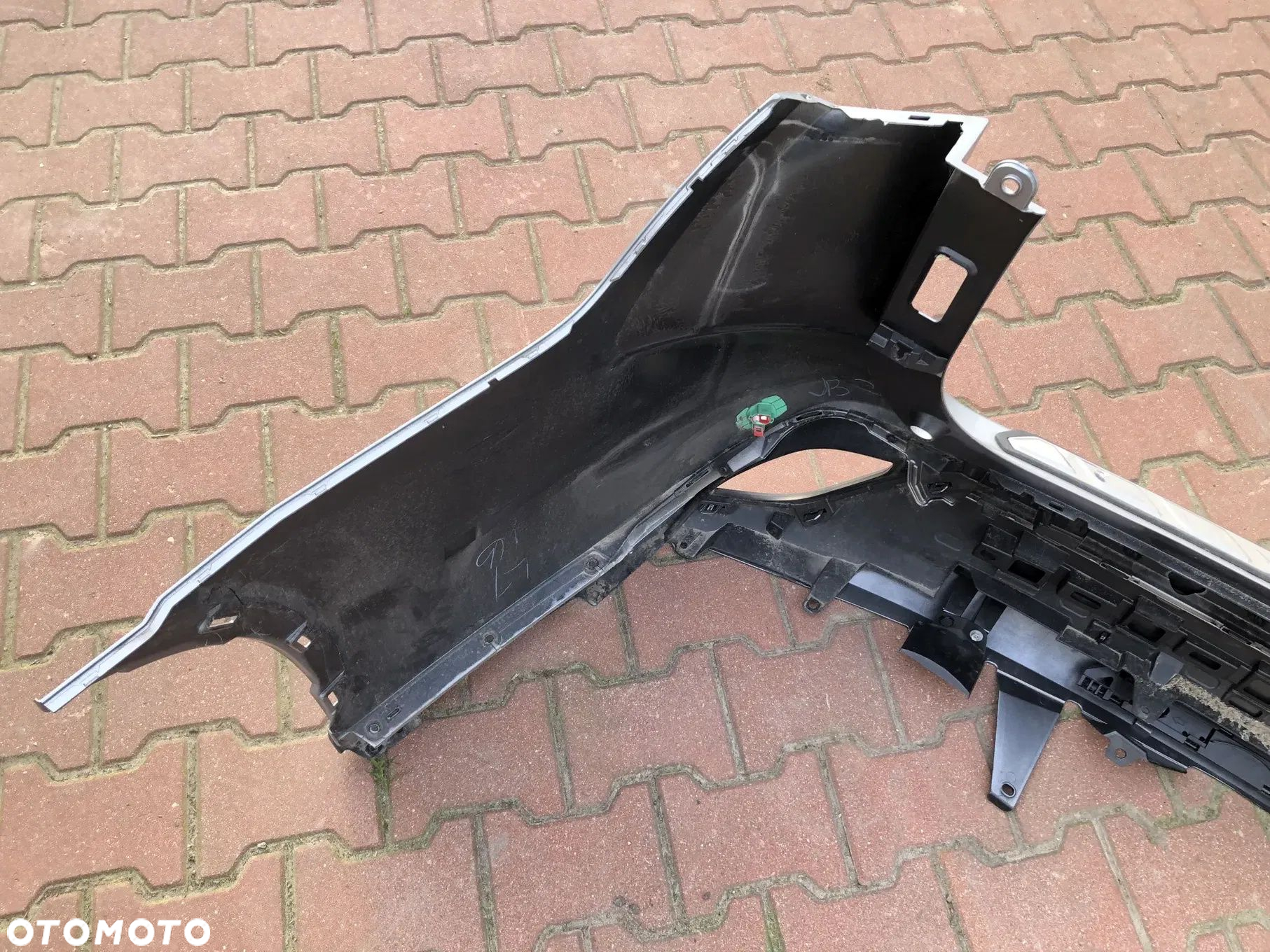 TOYOTA HIGHLANDER 2019- ZDERZAK TYLNY TYŁ CHROM DOKŁADKA SPOILER HOKEJ SENSOR MO - 9