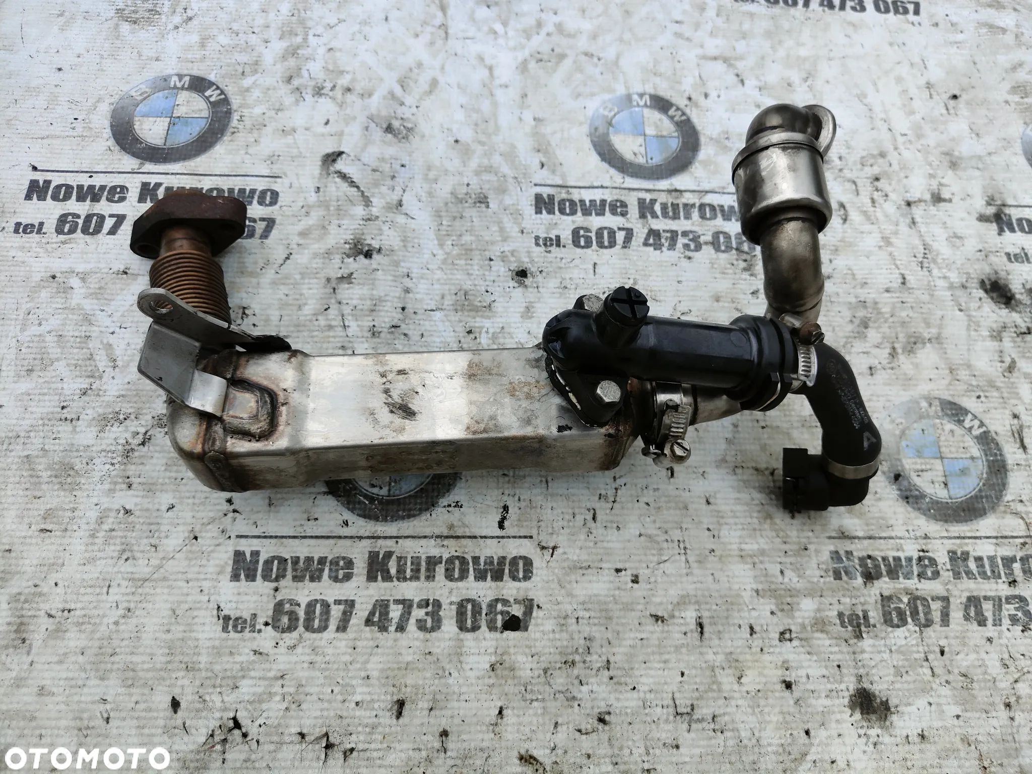 BMW E60 E61 E65 E53 E83 3.0d 2.5d Chłodnica spalin EGR - 1