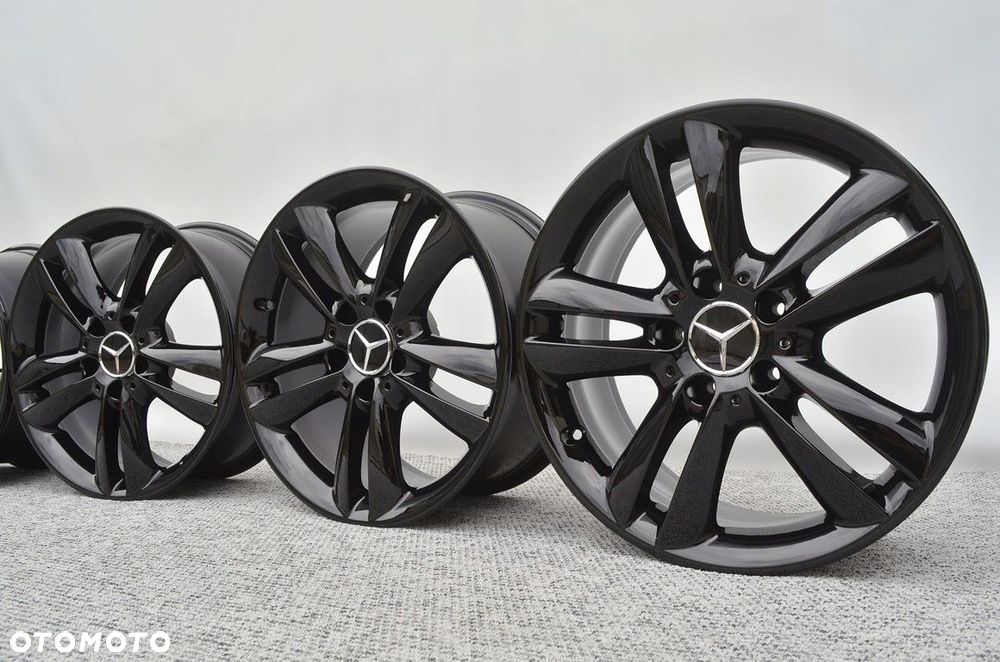 Felgi 7,5/8,5x17 5x112 Mercedes C W202 W203 CLK W203 W209 SLK R171 - 9