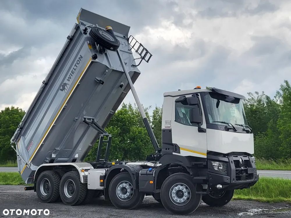 Renault 8x4 || Zabudowa Wywrotka HPV 18m3 Wielton - 4