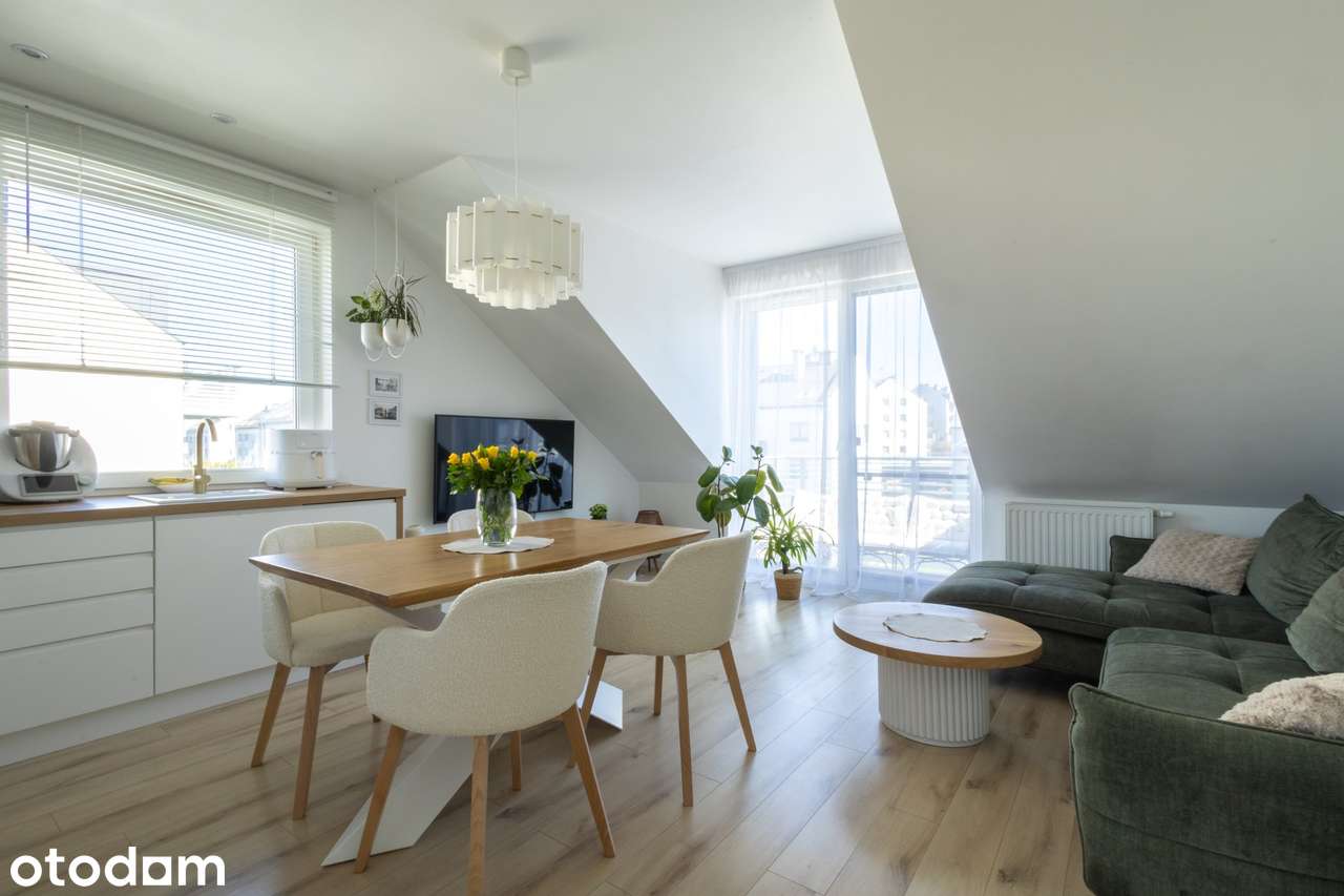 4 pokoje (72m² po podłodze) | Klimatyzacja | Rokitki