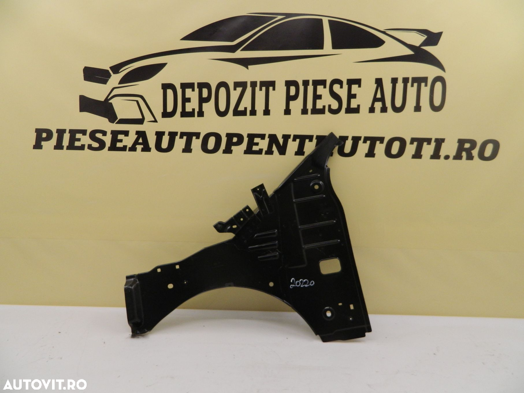 Contra aripa stanga fata Dacia Lodgy,  2012, 2013, 2014, 2015, 2016, 2017, 2018, 762318427R. - 2