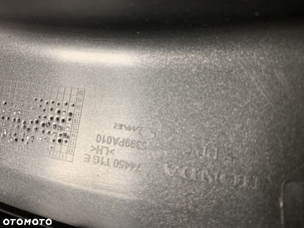 NOWA ORYGINALNA LISTWA BŁOTNIKA LEWY TYŁ LEWA TYLNA HONDA CR-V CRV IV 4 12-18 74450T1G - 7
