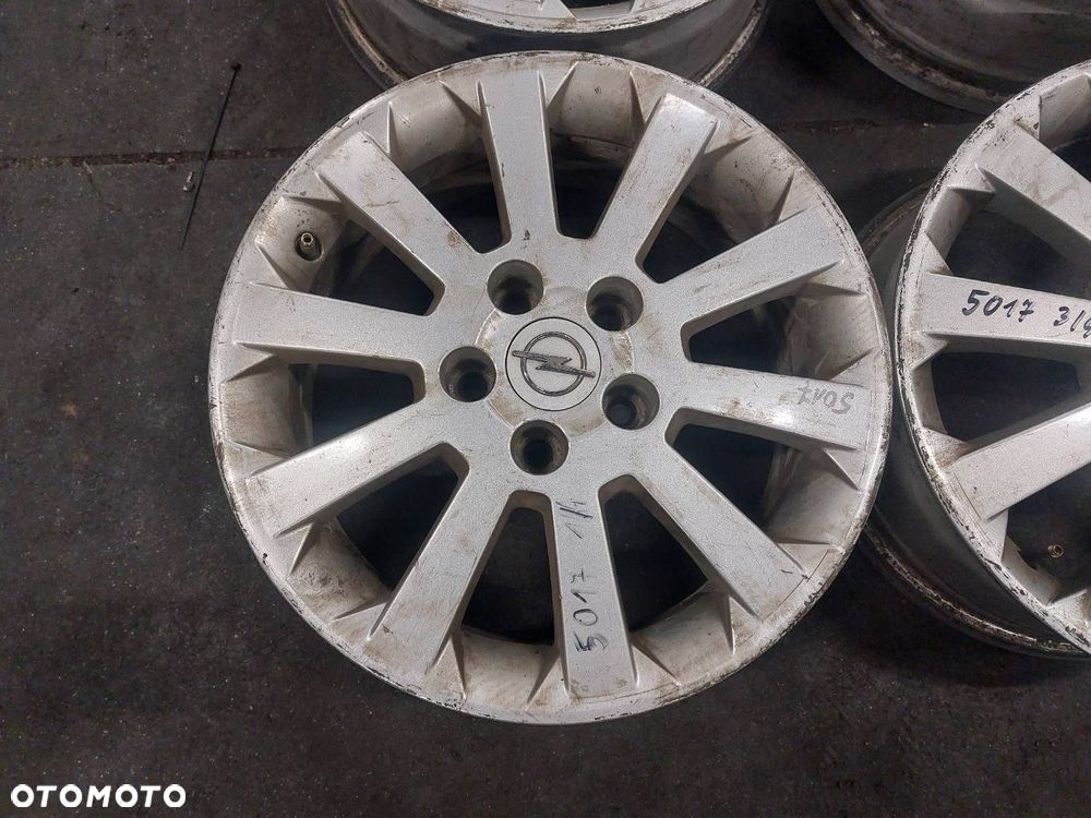 FELGI ALUMINIOWE KOMPLET 4SZT 5X110 6Jx16 ET44 FI65,1 OPEL - 2