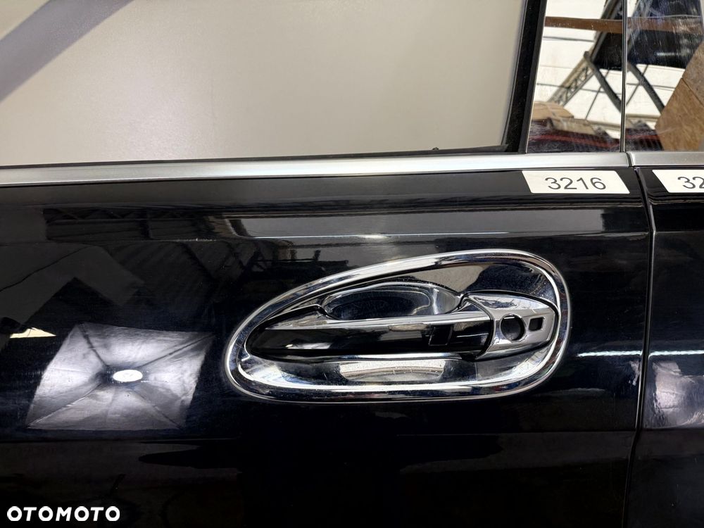 MERCEDES GLE 166 W166 DRZWI LEWE PRZÓD 197 Czarny - 4