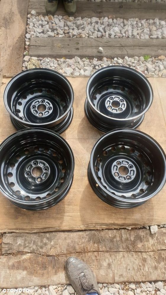 Felgi stalowe 4x100 6x15 ET 45 Toyota corolla lll - 5