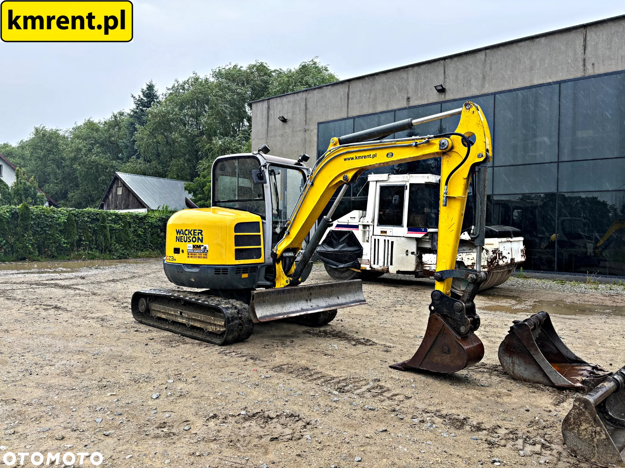 Wacker Neuson 50Z3 MINI-KOPARKA 2014R. | JCB 8055 8050 CAT 305 VOLVO ECR 48 - 3