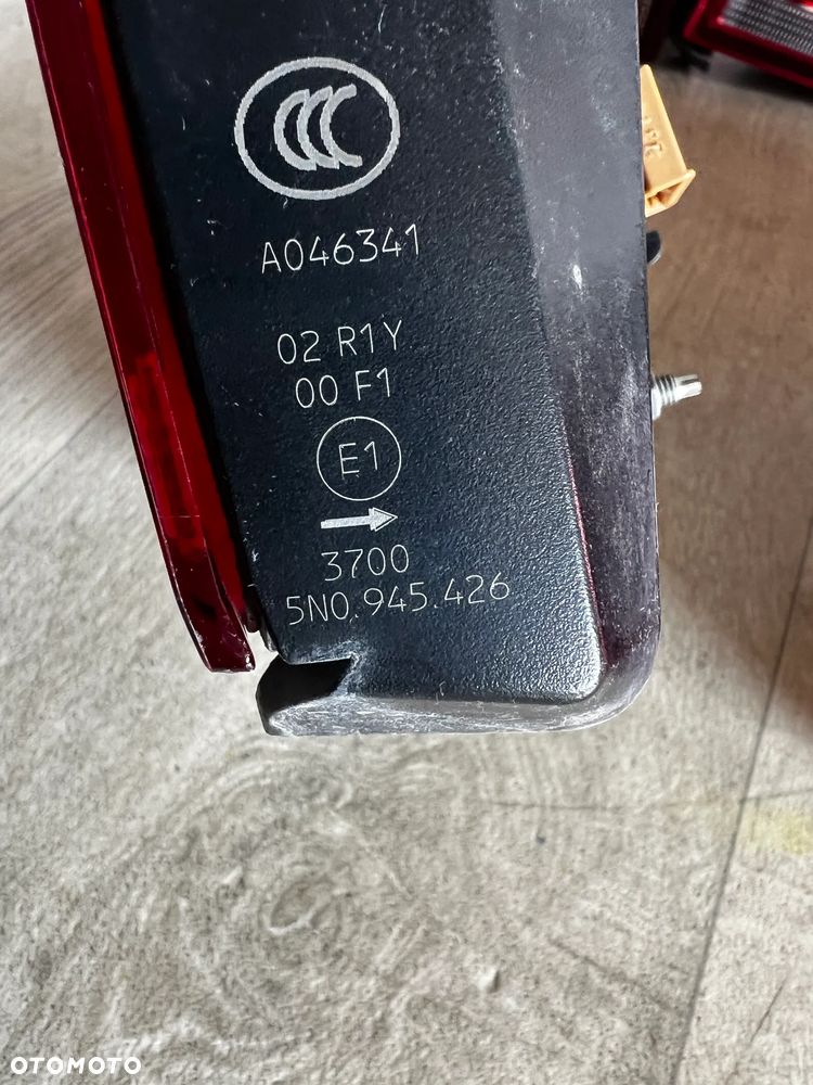 VW TIGUAN I LIFT 5N LAMPY LED KOMPLET 5N0945426 5N0945425 ŁADNE - 4