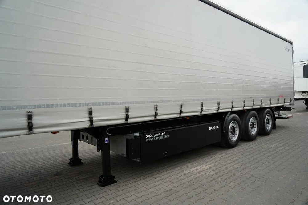 Kögel FIRANKA / WINDA ZAŁADOWCZA DHOLLANDIA /  STANDARD / KOSZ NA PALETY / OŚ PODONOSZONA / - 10