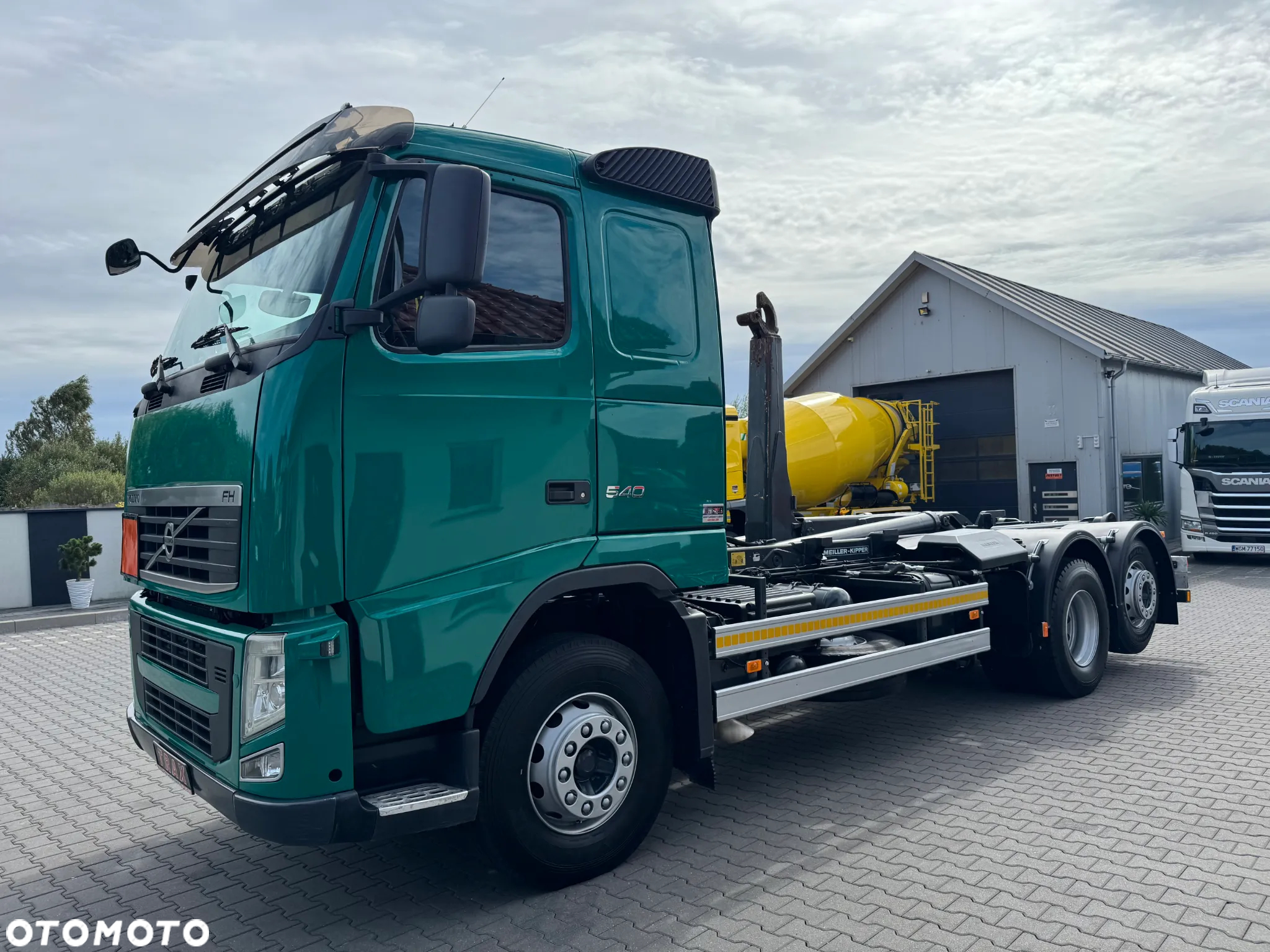 Volvo FH540 6x2 ORYGINALNY HAKOWIEC MEILLER RK 20.67, OŚ SKRĘTNA I PODNOSZONA, 2011r, IDEAŁ - 25