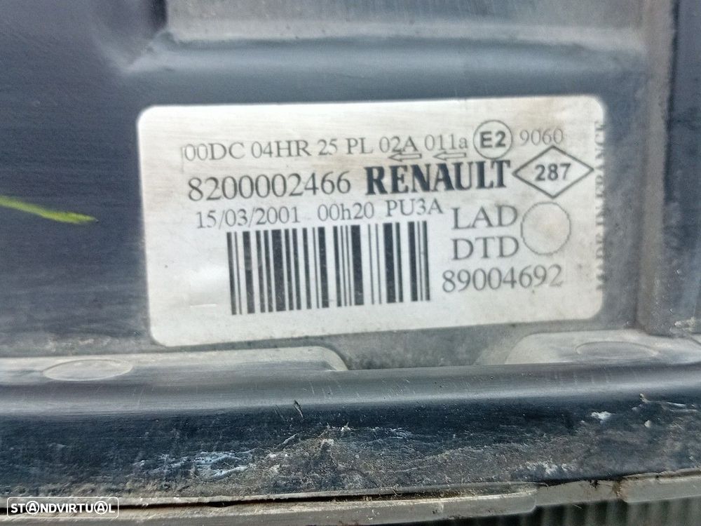 Ótica / farol direita RENAULT Laguna II Break (KG0/1_) - 5